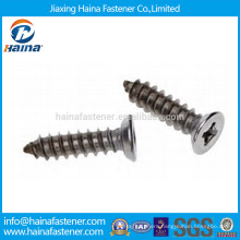 Stainless Steel Cross Recessed Flat Head Self Tapping Screws